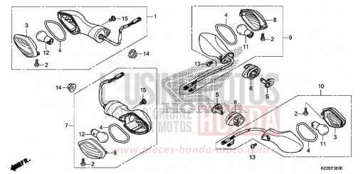 FRECCIA (CRF250L/LA) CRF250LAH di 2017